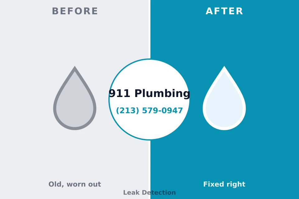 Before and after: plumbing repair Toledo, IA